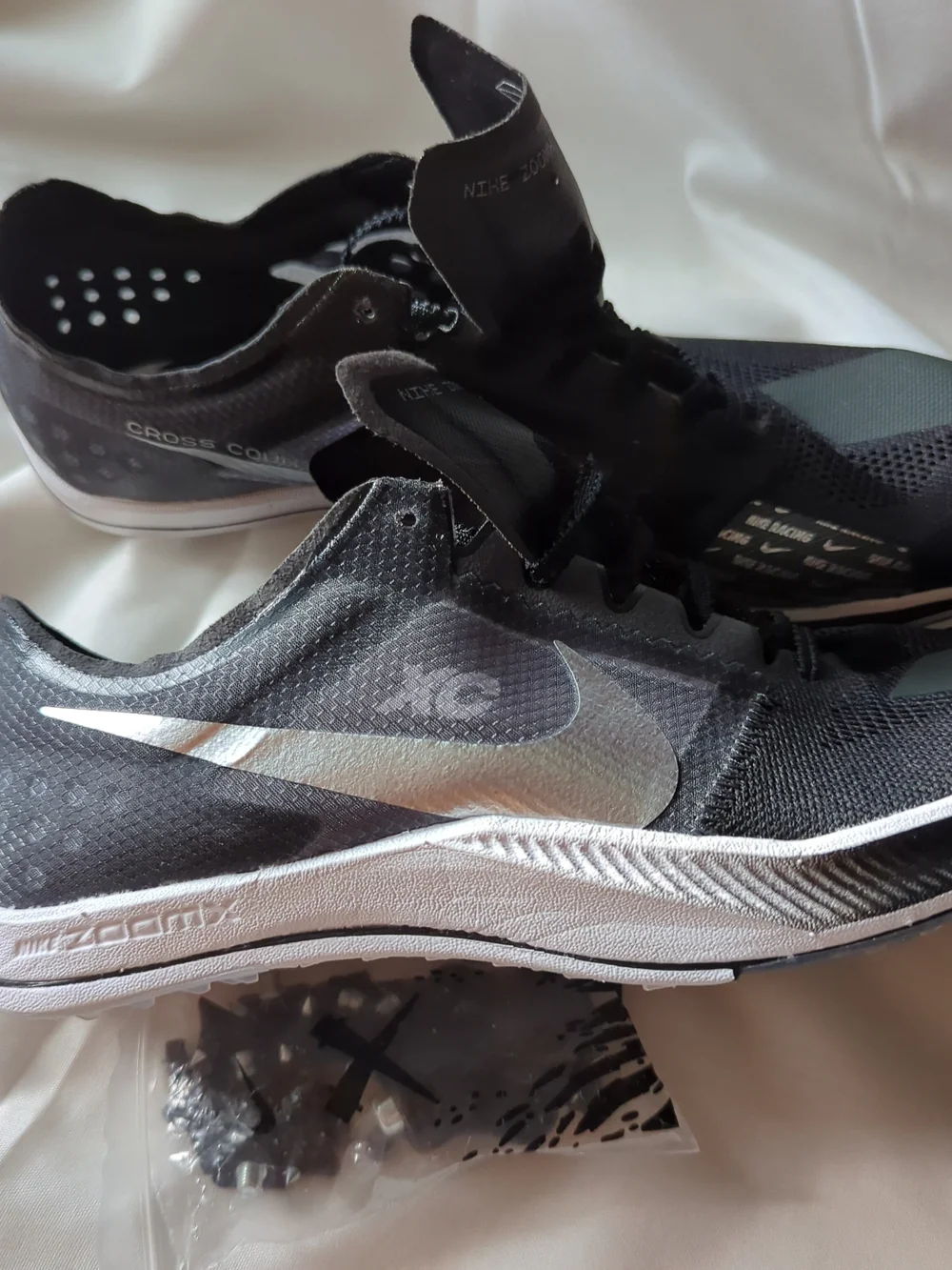 Nike ZoomX Dragonfly XC (001 - Black/Metallic Silver-DK Smoke Grey)